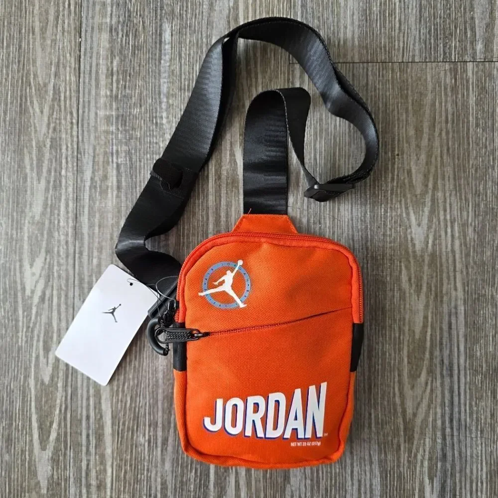 Air Jordan OG MVP Hip Bag Fanny Pack Orange Black Zippers Buckle Retro Brand New